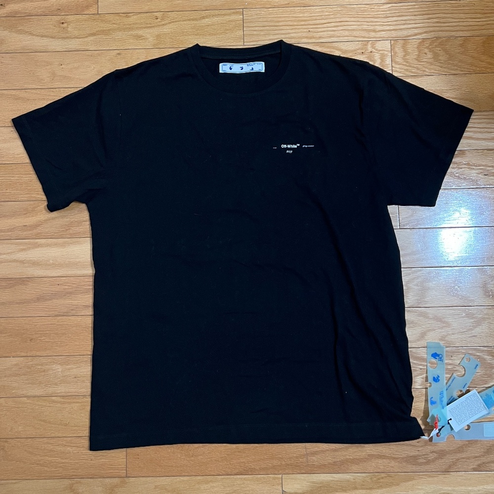 NWT Off-White Short Sleeve Painted Arrows Graphic T-Shirt Small